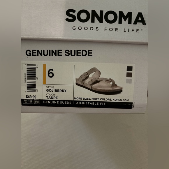 Womens Sonoma Sandals 35$ - Picture 3 of 3